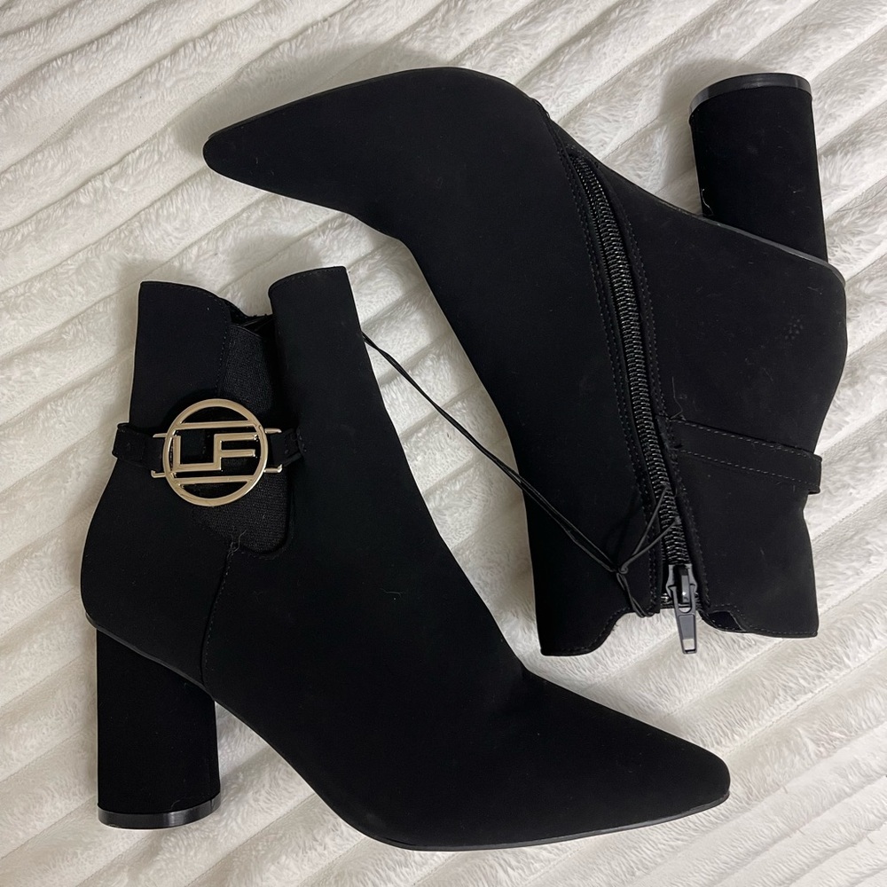London Fog Heeled Booties - Picture 2 of 5